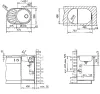 Кухонная мойка Teka DR 77 1B 1D Matt icon 4