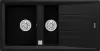 Кухонная мойка Teka Stone 60 B-TG 1/2B 1D (черный металлик) icon