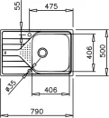 Кухонная мойка Teka Universe 50 T-XP 1B 1D MAX MCTXT icon 6