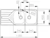 Кухонная мойка Teka Universe 80 T-XM 2B 1D icon 9