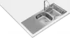 Кухонная мойка Teka Universe 80 T-XP 2B 1D icon 2