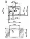 Кухонная мойка Teka Universo 1 1/2 B 65.50 icon 3