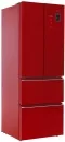 Холодильник Tesler RFD-361I Красное стекло фото 2