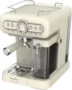 Рожковая кофеварка Tesler ECM-250 beige фото 2