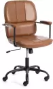Кресло офисное Tetchair Alpha (иск. кожа, коричневый) icon