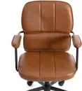 Кресло офисное Tetchair Alpha (иск. кожа, коричневый) icon 2