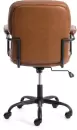 Кресло офисное Tetchair Alpha (иск. кожа, коричневый) icon 4