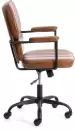 Кресло офисное Tetchair Alpha (иск. кожа, коричневый) icon 5