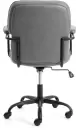 Кресло офисное Tetchair Alpha (иск. замша, серый) icon 5