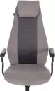 Офисное кресло TetChair Aviator флок/ткань (серый/серый) icon 4