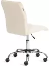 Кресло офисное TetChair Azura (флок молочный) icon 3