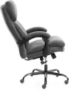 Кресло офисное Tetchair Chief metalBL (велюр/ткань, серый, 29/TW-12) icon 6