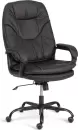 Офисное кресло TetChair Comfort Lux (22) metalBL (кожзам, черный, 36-6) icon