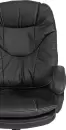 Офисное кресло TetChair Comfort Lux (22) metalBL (кожзам, черный, 36-6) фото 2
