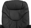 Офисное кресло TetChair Comfort Lux (22) metalBL (кожзам, черный, 36-6) фото 4