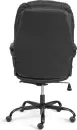 Офисное кресло TetChair Comfort Lux (22) metalBL (кожзам, черный, 36-6) фото 5
