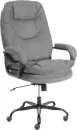 Офисное кресло TetChair Comfort Lux 22 metalBL (ткань серый) icon
