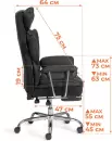 Кресло офисное Tetchair Comfy CR (ткань/серый) icon 6