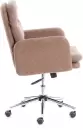 Офисное кресло Tetchair Dover (хром/букле/коричневый) icon 6