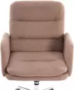 Офисное кресло Tetchair Dover (хром/букле/коричневый) icon 7