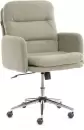 Офисное кресло Tetchair Dover (хром/букле/олива) icon