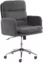Офисное кресло Tetchair Dover (хром/букле/серый) icon