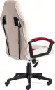 Кресло TetChair Driver (экокожа/ткань, белый/красный) фото 5