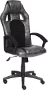Кресло TetChair Driver (экокожа/ткань, серый/черный) icon