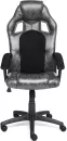 Кресло TetChair Driver (экокожа/ткань, серый/черный) icon 4