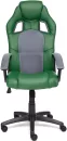 Кресло TetChair Driver (экокожа/ткань, зеленый/серый) фото 4