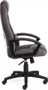 Кресло TetChair Driver (флок/ткань, серый) фото 2