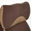 Кресло офисное TetChair Duke (флок/ткань коричневый/бронзовый) icon 3