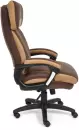 Кресло офисное TetChair Duke (флок/ткань коричневый/бронзовый) icon 5