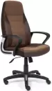 Офисное кресло TetChair Inter (искусственная кожа, флок, ткань, коричневый) icon