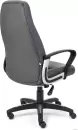 Офисное кресло TetChair Inter (искусственная кожа, флок, ткань, серый/металлик) icon 4