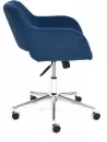 Кресло офисное TetChair Modena (хром флок, синий) icon 2