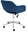 Кресло офисное TetChair Modena (хром флок, синий) icon 3