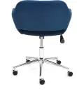 Кресло офисное TetChair Modena (хром флок, синий) icon 4