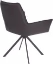 Офисный стул Tetchair Мурано опора 360 (велюр/букле (HYP), экокожа, бежевый/коричневый) icon 6