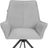 Офисный стул Tetchair Мурано опора 360 (велюр/букле (HYP), светло-серый) icon 4