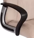 Кресло офисное TetChair Oxford (хром/флок бежевый) icon 2