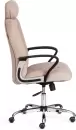 Кресло офисное TetChair Oxford (хром/флок бежевый) icon 7