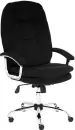 Офисное кресло TetChair Softy LUX (флок, черный) icon