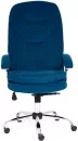 Кресло TetChair Softy LUX (флок, синий) фото 2