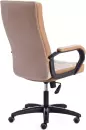 Компьютерное кресло TetChair Trendy (флок, бежевый/бронзовый) icon 3