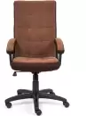 Компьютерное кресло TetChair Trendy (флок/ткань, коричневый) icon 2