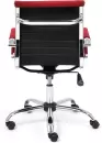 Кресло офисное TetChair Urban Low (флок, бордовый) icon 5