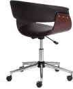 Кресло офисное TetChair Vimta (орех/кожзам/черный) icon 2