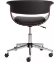 Кресло офисное TetChair Vimta (орех/кожзам/черный) icon 4