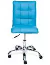 Кресло Tetchair Zero (кожзам, голубой) фото 4